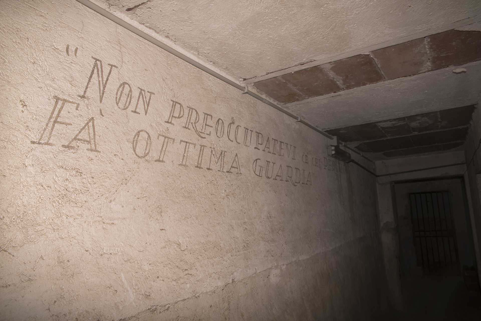 Le cantine rifugio antiaereo e le loro scritte propagandistiche